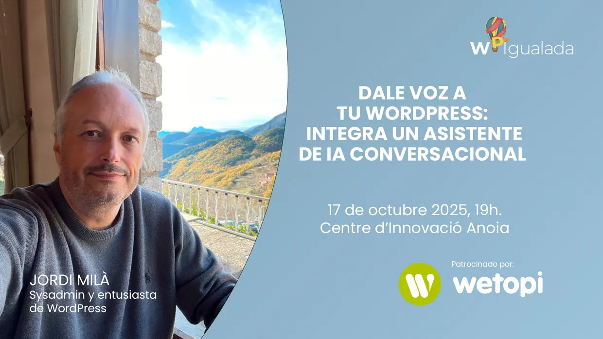 Dale Voz a tu WordPress: Integra un Asistente de IA Conversacional
